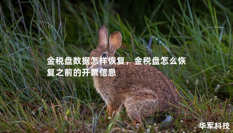金稅盤數據怎樣恢復，金稅盤怎么恢復之前的開票信息