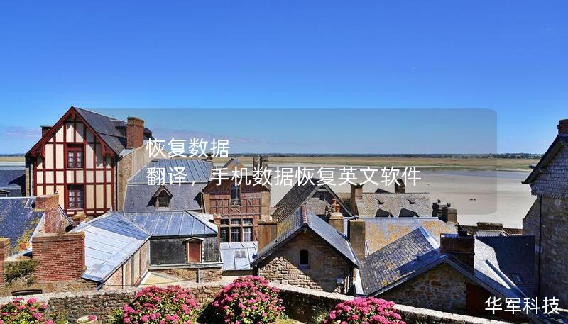 恢復數據 翻譯，手機數據恢復英文軟件