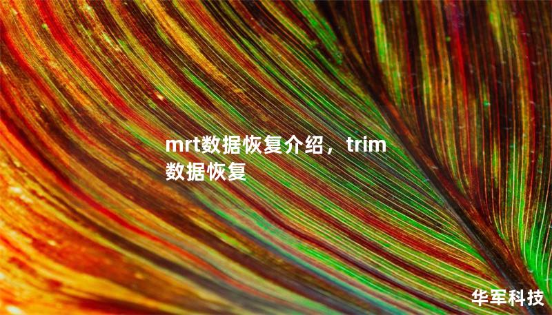 mrt數據恢復介紹，trim 數據恢復
