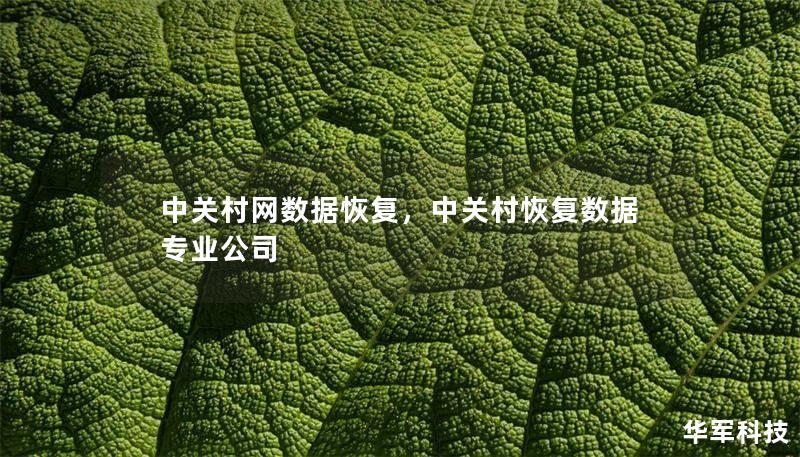 中關村網數據恢復，中關村恢復數據專業公司