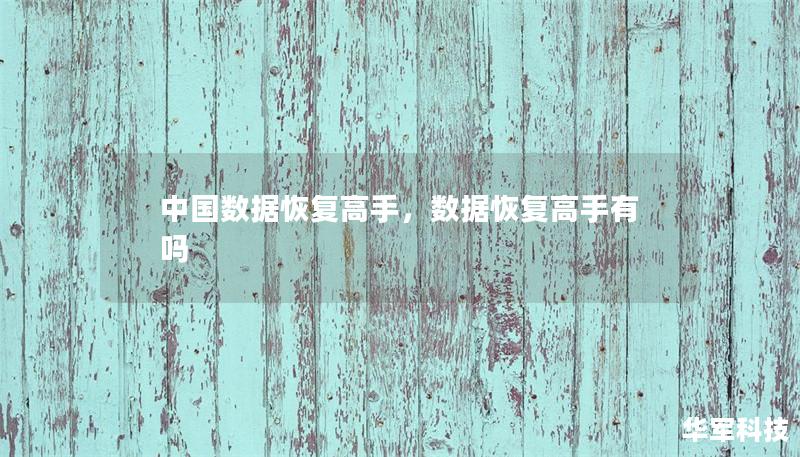 中國數據恢復高手，數據恢復高手有嗎