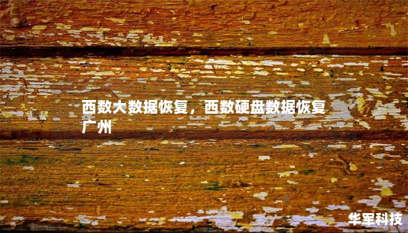 西數大數據恢復，西數硬盤數據恢復廣州