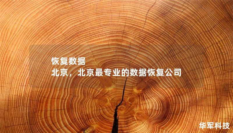 恢復數據 北京，北京最專業的數據恢復公司