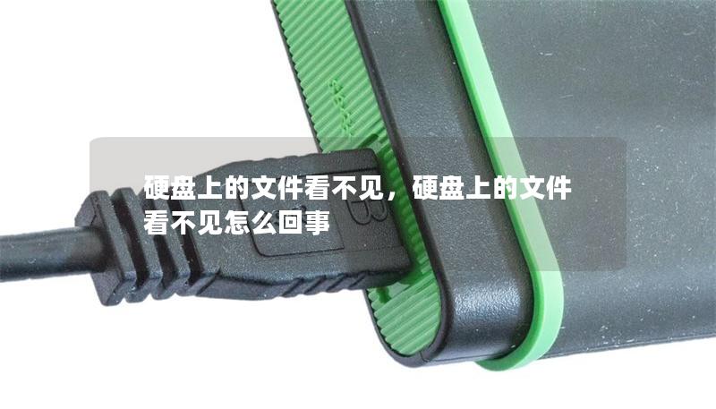 硬盤上的文件看不見，硬盤上的文件看不見怎么回事