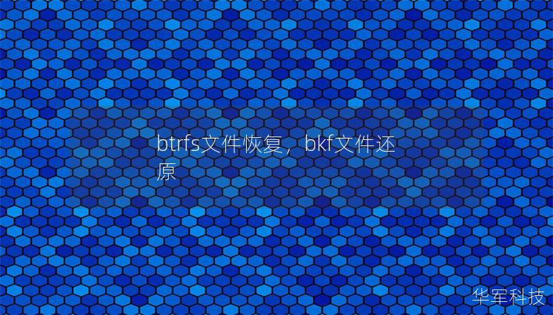 btrfs文件恢復，bkf文件還原