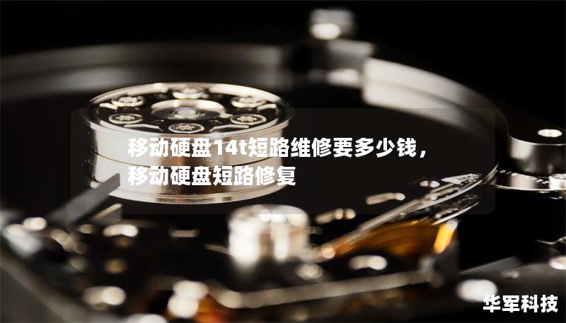 移動硬盤14t短路維修要多少錢，移動硬盤短路修復