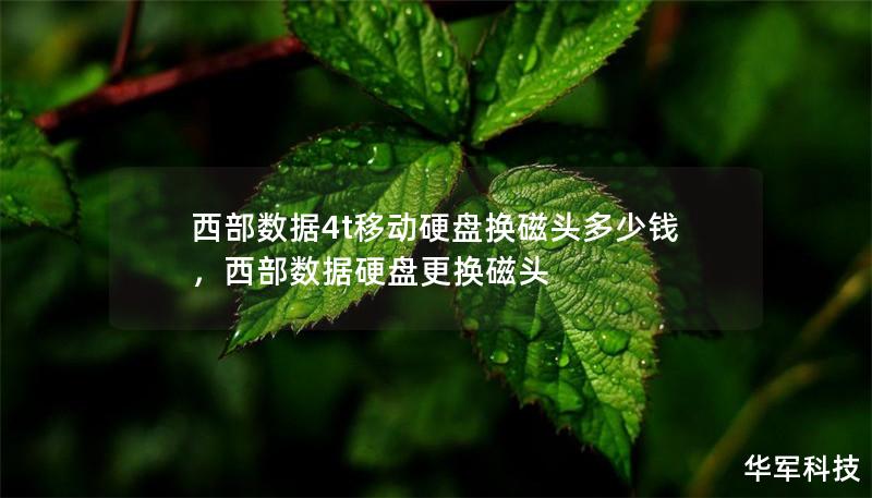 西部數(shù)據(jù)4t移動(dòng)硬盤換磁頭多少錢，西部數(shù)據(jù)硬盤更換磁頭