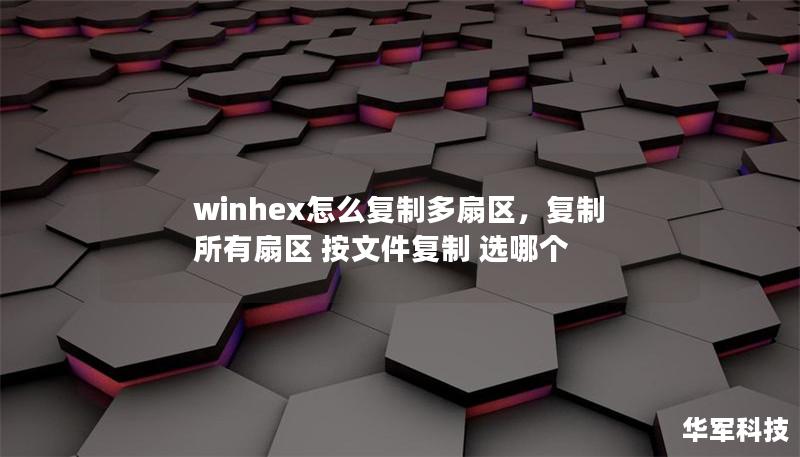 winhex怎么復(fù)制多扇區(qū),復(fù)制所有扇區(qū) 按文件復(fù)制 選哪個 winhex怎么復(fù)制多扇區(qū),復(fù)制所有扇區(qū) 按文件復(fù)制 選哪個