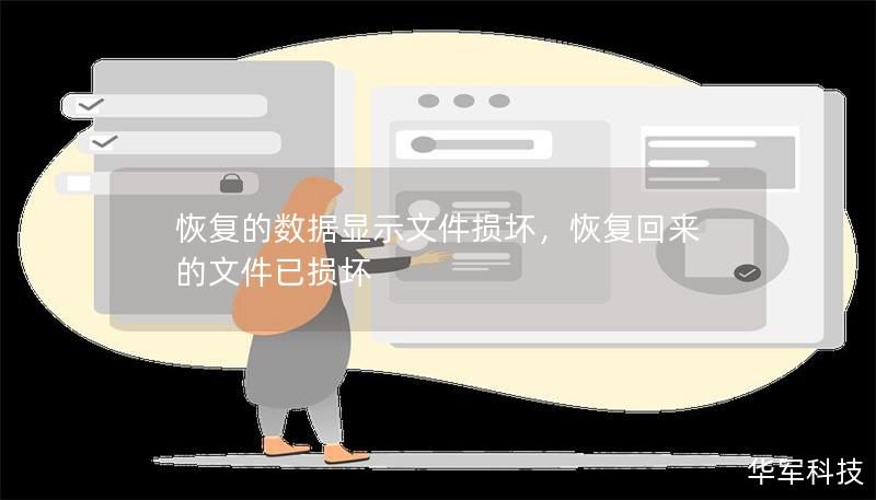 恢復的數據顯示文件損壞，恢復回來的文件已損壞