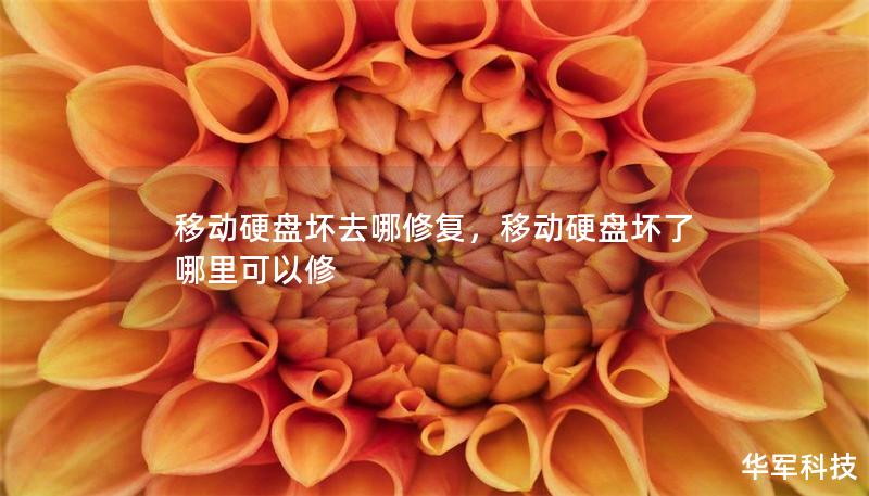 移動硬盤壞去哪修復(fù)，移動硬盤壞了哪里可以修