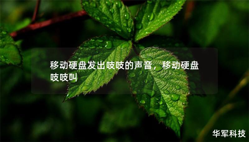 移動硬盤發(fā)出吱吱的聲音，移動硬盤吱吱叫