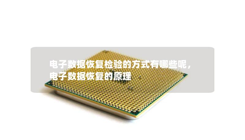 電子數據恢復檢驗的方式有哪些呢，電子數據恢復的原理