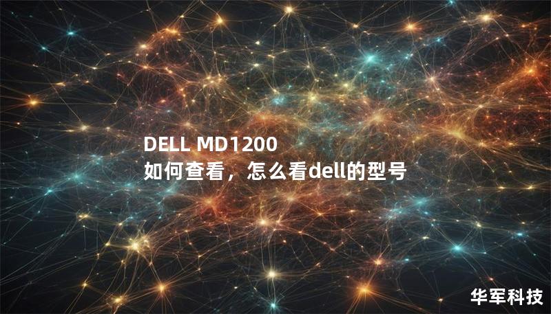 DELL MD1200 如何查看，怎么看dell的型號