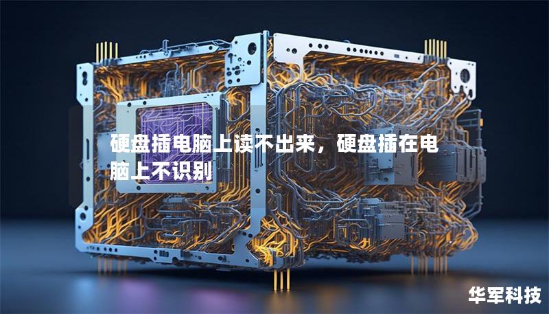 硬盤插電腦上讀不出來，硬盤插在電腦上不識別