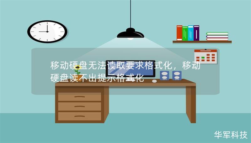 移動硬盤無法讀取要求格式化，移動硬盤讀不出提示格式化
