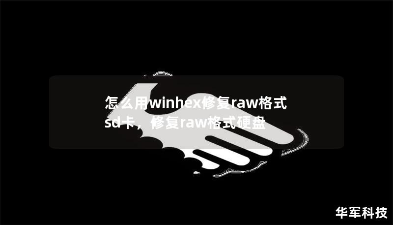 怎么用winhex修復raw格式sd卡,修復raw格式硬盤 怎么用winhex修復raw格式sd卡,修復raw格式硬盤