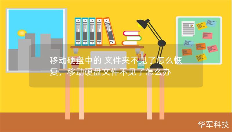 移動硬盤中的 文件夾不見了怎么恢復，移動硬盤文件不見了怎么辦