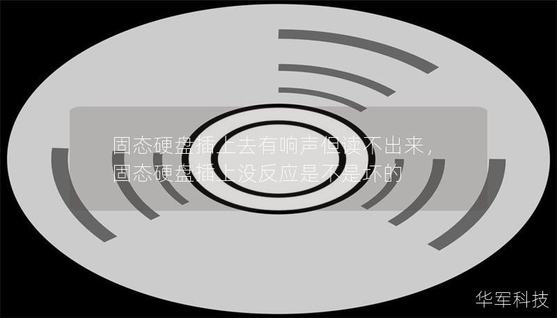 固態(tài)硬盤插上去有響聲但讀不出來(lái)，固態(tài)硬盤插上沒(méi)反應(yīng)是不是壞的