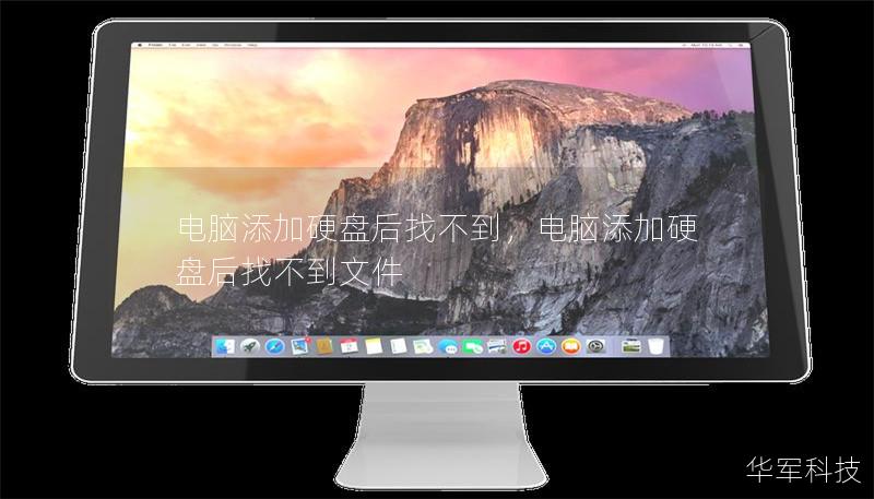 電腦添加硬盤后找不到，電腦添加硬盤后找不到文件