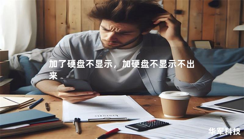 加了硬盤不顯示，加硬盤不顯示不出來
