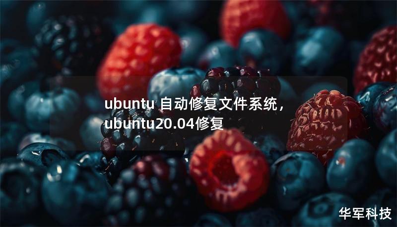 ubuntu 自動修復文件系統，ubuntu20.04修復