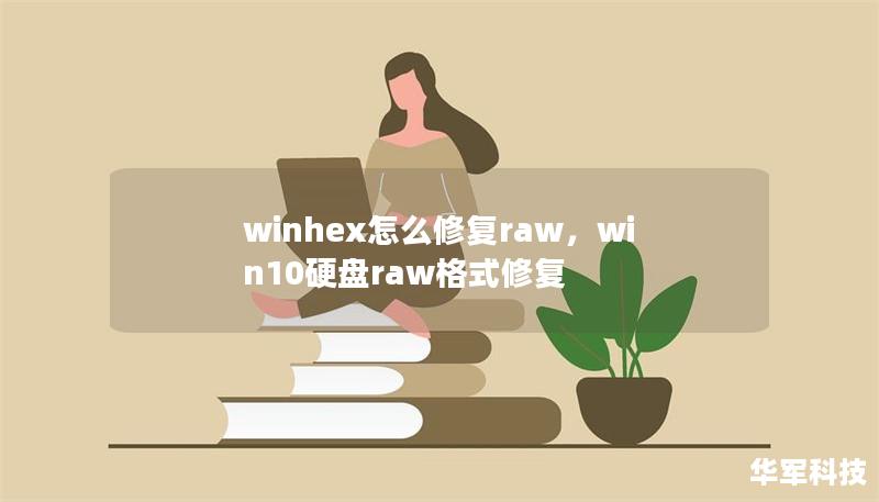 winhex怎么修復raw，win10硬盤raw格式修復