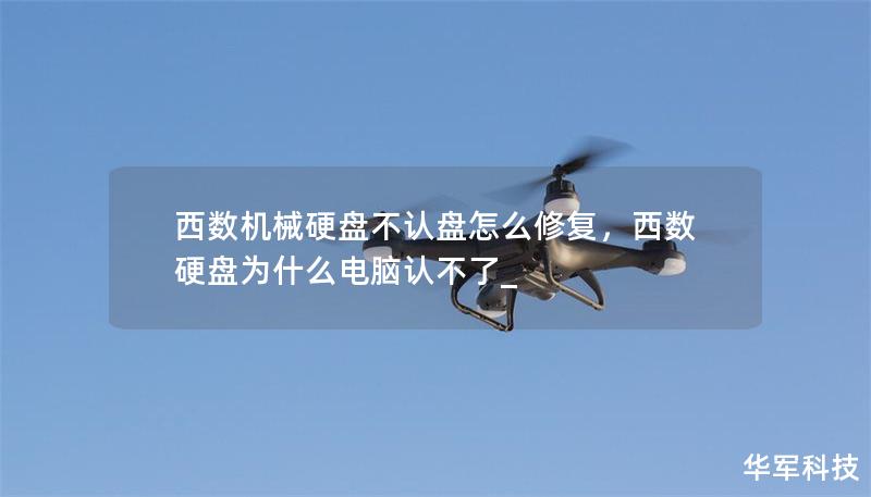 西數機械硬盤不認盤怎么修復，西數硬盤為什么電腦認不了_