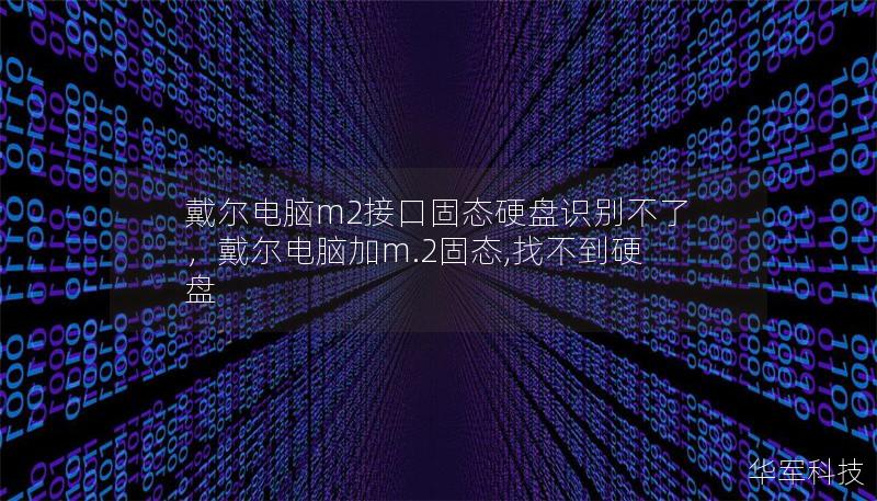 戴爾電腦m2接口固態(tài)硬盤識別不了，戴爾電腦加m.2固態(tài),找不到硬盤