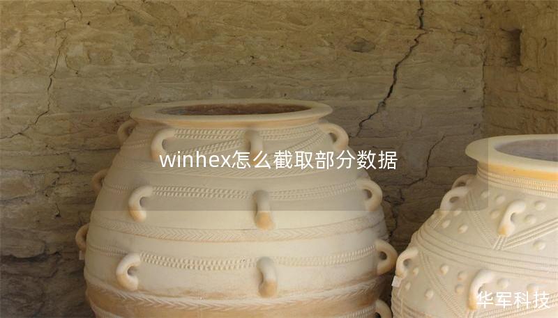 winhex怎么截取部分數據