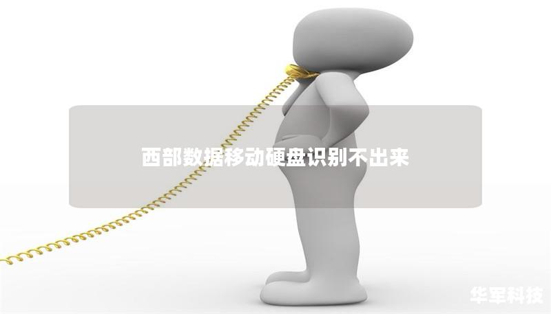 西部數(shù)據(jù)移動硬盤識別不出來