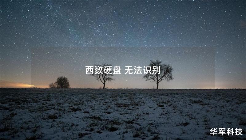西數(shù)硬盤 無(wú)法識(shí)別