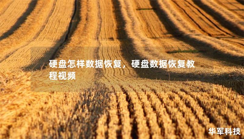 硬盤怎樣數(shù)據(jù)恢復(fù)，硬盤數(shù)據(jù)恢復(fù)教程視頻