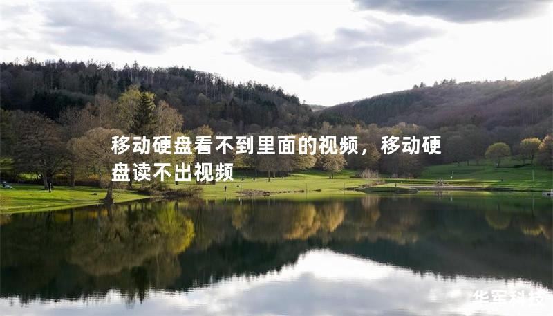 移動硬盤看不到里面的視頻，移動硬盤讀不出視頻