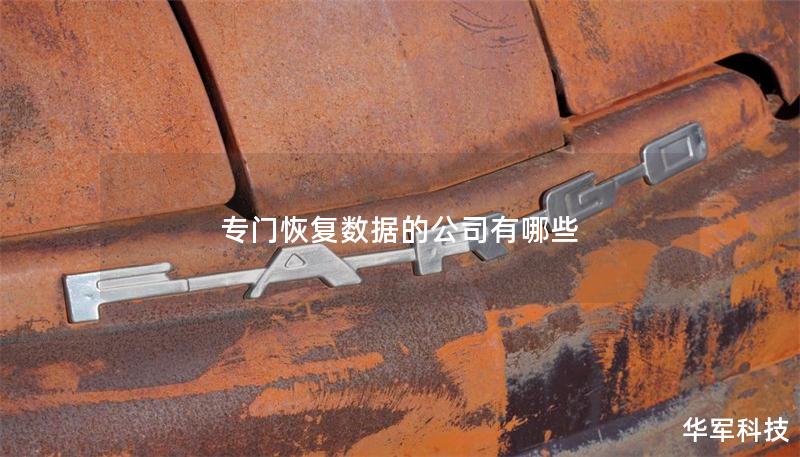 專門恢復數據的公司有哪些