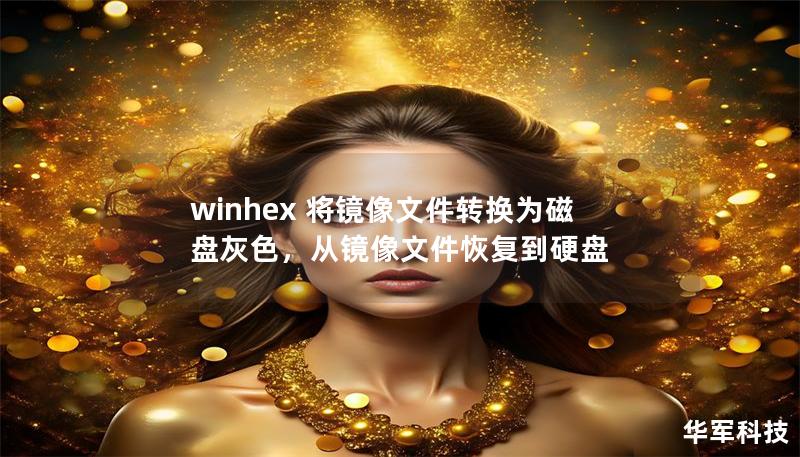 winhex 將鏡像文件轉換為磁盤灰色，從鏡像文件恢復到硬盤